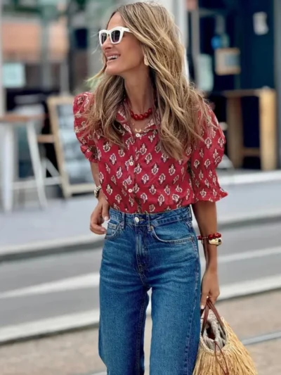 Blusa de Seda the label By Nolita